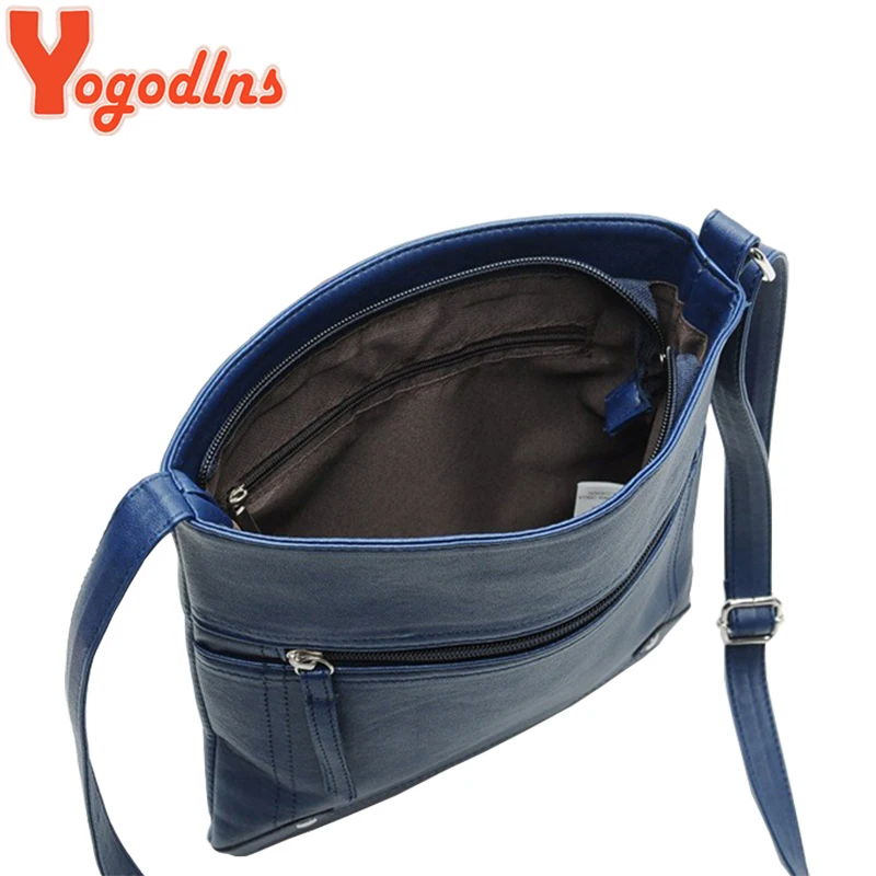 Yogodlns diseñadores mujeres bolsos de mensajero mujeres bolso de cubo de cuero bandolera bolso de hombro Satchel