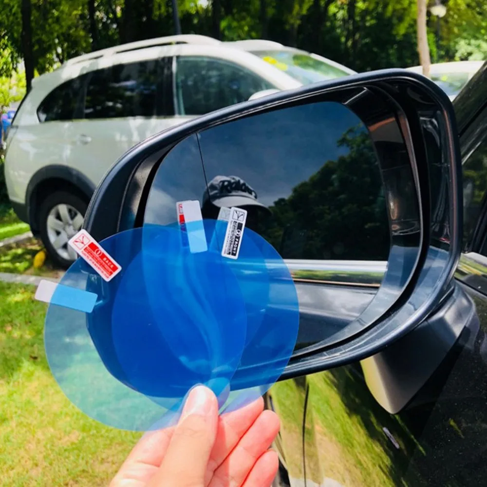 Rainproof Anti-fog Car Rearview Mirror Film Sticker Protective Film Rain Shield Side Window Ultra-clear Film