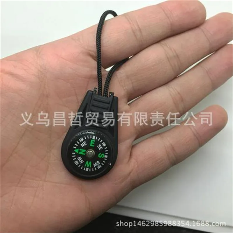 

1pcs Wrist / Backpack Lanyard Type Convenient Small Travel for Compass Thermometer Climbing Camping Survival Equipment