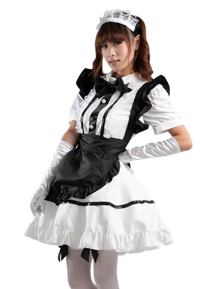 MISSKY Maid/костюмы для костюмированной вечеринки Милый сексуальный костюм горничной