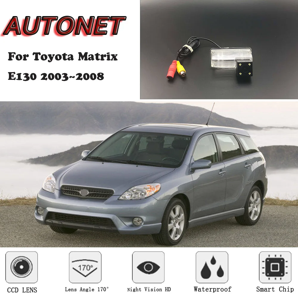 Резервная камера заднего вида для Toyota Matrix E130 2003 ~ 2008 ночного видения/номерной
