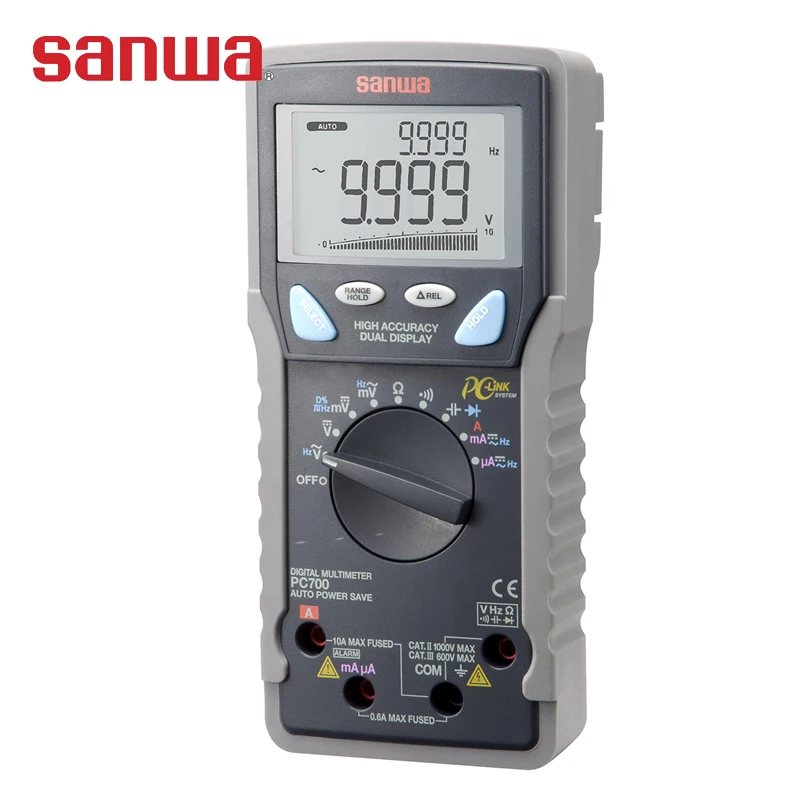 

High Accuracy japanbrandsanwa PC700 / PC7000 / PC710 / PC720M Digital Multimeter
