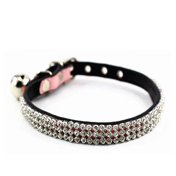 Ошейники для собак щенков кошек 5 цветов|pet cat collar|cat collarrhinestone collar |