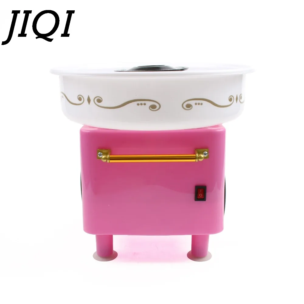 JIQI электрическая машина для изготовления сладких хлопковых конфет DIY мини