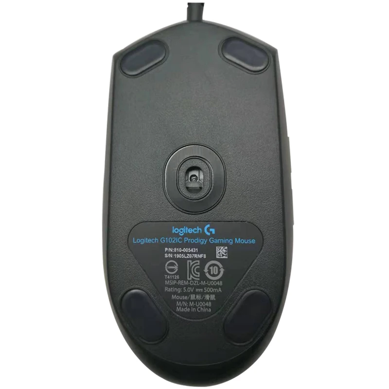 Logitech G102 IC PRODIGY игровой Мышь с проводной 8000 Точек на дюйм оптический для геймера