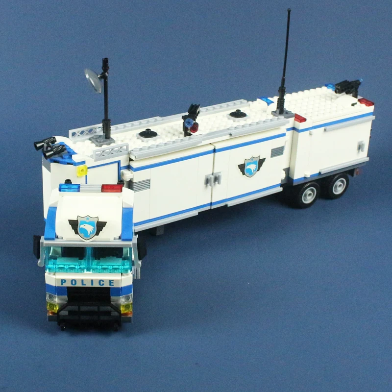 Winner 7005 POLICE модель автомобиля строительные игрушки хобби Совместимость с lego city
