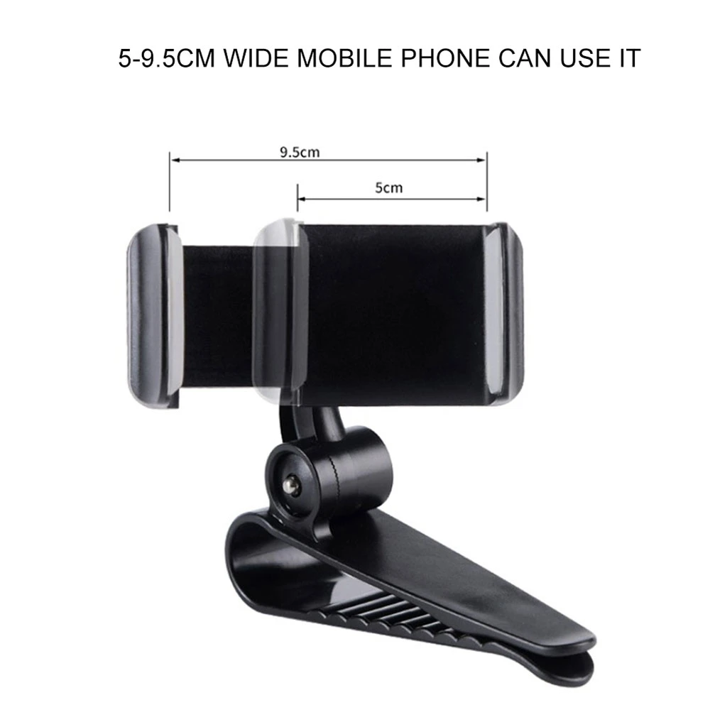 360 Rotation Sonnenblende Auto Telefon Halter Für iPhone X XS 8 7 Plus Samsung Huawei Auto GPS Navi