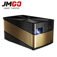 JMGO V8 Full HD Projector, 1100 ANSI Lumens, 1920x 1080 Resolution. Based on Android 4.4, WIFI, Bluetooth. 4K Video Projector