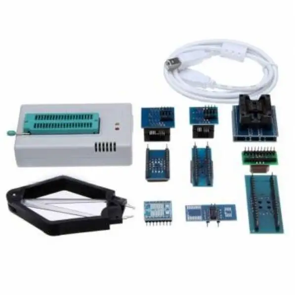 Mini Pro TL866II PLUS USB BIOS Universal Programmer Kit With 9 Pcs Adapter Mini Pro TL866II PLUS USB BIOS Universal Programmer Kit With 9 Pcs Adapter
