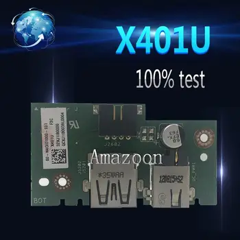 

Amazoon X401U-M3 IO BOARD DC POWER JACK USB IN BOARD For Asus X501U X301U X401U machine dedicated power board USB board