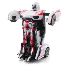 Лидер продаж Многофункциональный деформ RC гоночный автомобиль Jiq Qi TT672 один ключ Автоматическая демонстрационная деформация Радиоуправляемый игрушечный робот модель