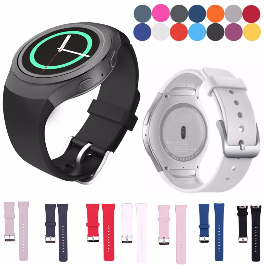 

New Hot Multi-color Silicone Replacement Band Wrist Band Strap For Samsung Gear S2 Smart Watch