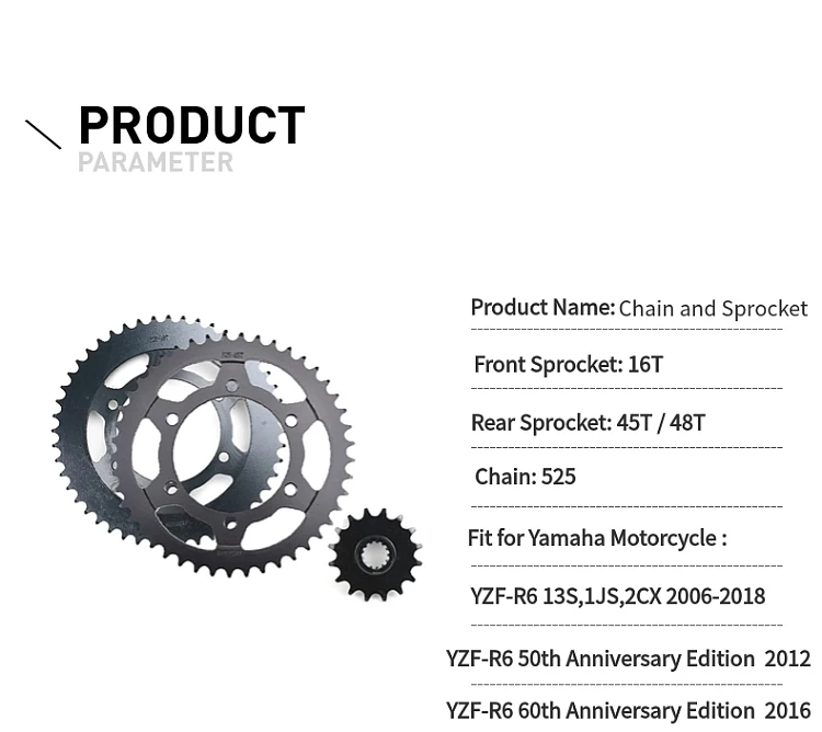 yzf600 r6 chain sprocket (2)