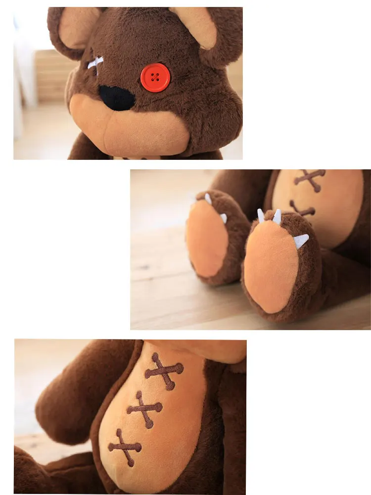 40/60/100 см игры «Лига Легенд коричневый Tibbers плюшевые игрушки куклы милый розовый Энни Медведь Мягкие плюшевые игрушки для девочек, подарки для детей