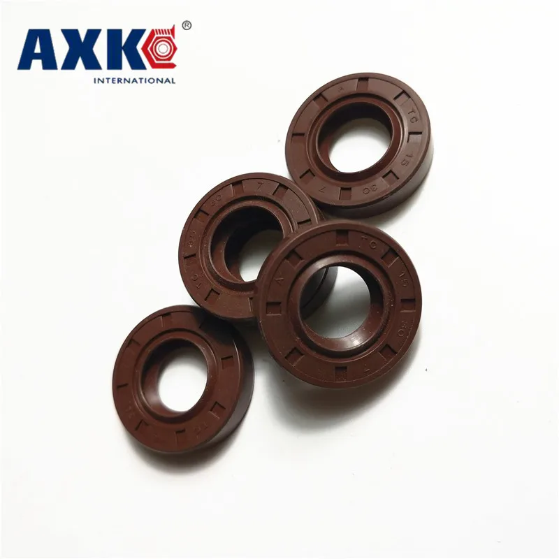 AXK 1 шт. 120x150x1 2/14/15 коричневый Витон ФКМ Фтор резиновая пружина две губы TC кольцо