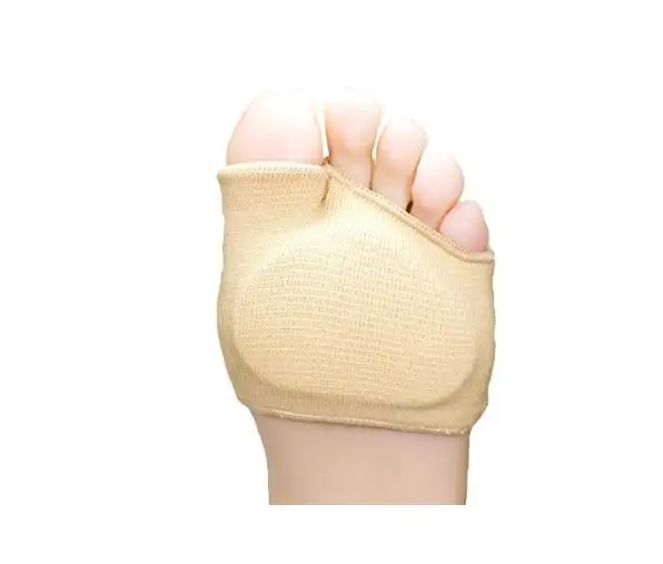 2 piunids/lote funda de Gel penosa cabeza de metatarsal almohadillas de Forefoot compatible con herramienta de cuidado de pies callos de alivio de Metatarsalgia