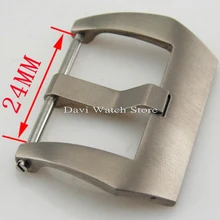 24 мм Лучшие титановые PRE-V с винтовой пряжкой подходят мужские часы Parnis