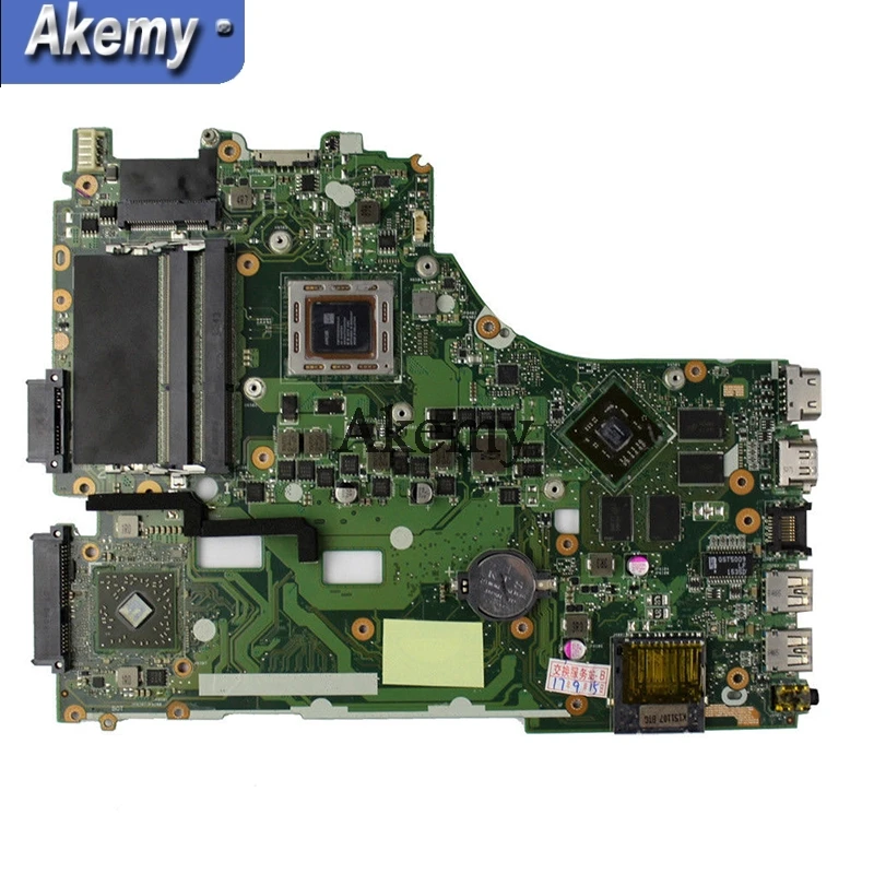 Tanie Akemy X550ZE A10 7400U laptopa płyta główna do asusa X550ZE X550Z X550 K550 VM590Z A555Z K555Z X555Z Test oryginalne płyty głównej płyta główna w ramach procedury nadmiernego deficytu