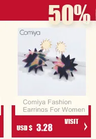 Comiya Мода Большие серьги в виде деревянной Винтаж ювелирные изделия ручной работы из индии из цинкового сплава и подвеской в виде кисти этнические длинные серьги-подвески