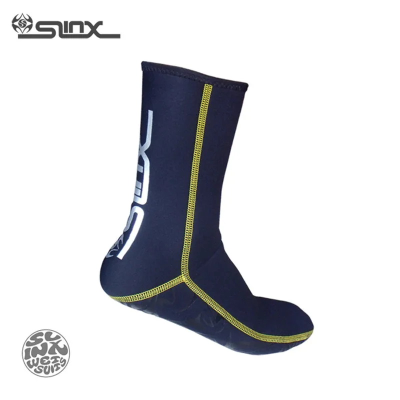 SLINX 3 мм неопреновые носки для дайвинга Сноркелинг ласты для плавания носки нескользящие водные виды спорта Сноркелинг сапоги