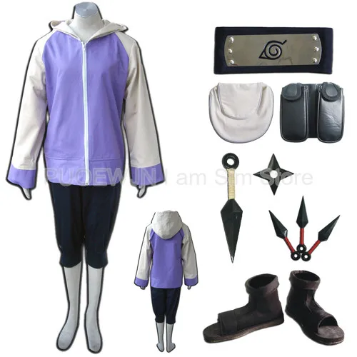 Naruto Hyuga Hinata Cosplay Costume Naruto set Full Set Naruto Hyuga Hinata Cosplay Costume Naruto set Full Set