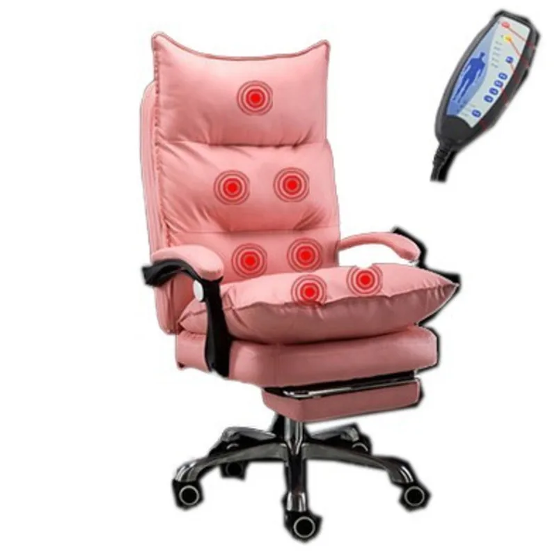 High Quality Poltrona Gaming Synthetic Leather Chair Ergonomics Can Lie 7 Point Massage Footrest Of