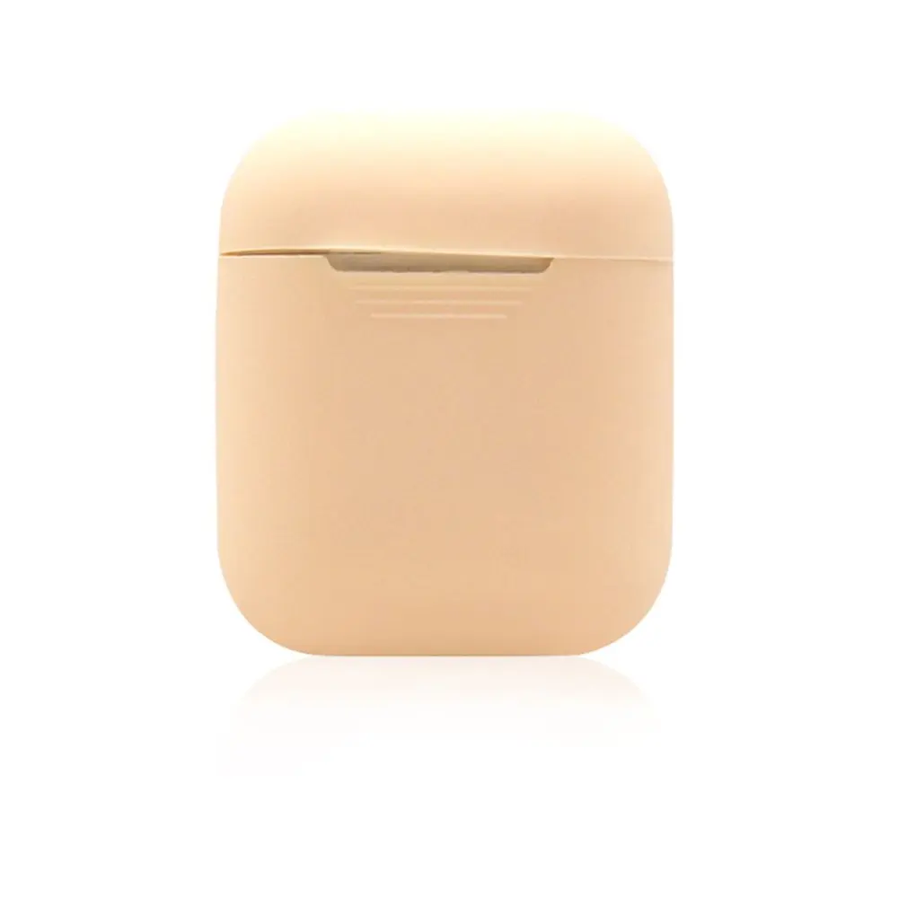Мягкий ударостойкий силиконовый чехол для AirPods беспроводной защитный чехол для наушников для Air Pods зарядка защитная коробка - Цвет: 16