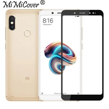 

100pcs/lot Anti-Scratch Explosion-proof Anti-Fingerprint 9H Hardness Full Screen Protector For Xiaomi Mi 6X Redmi Note 5 Pro