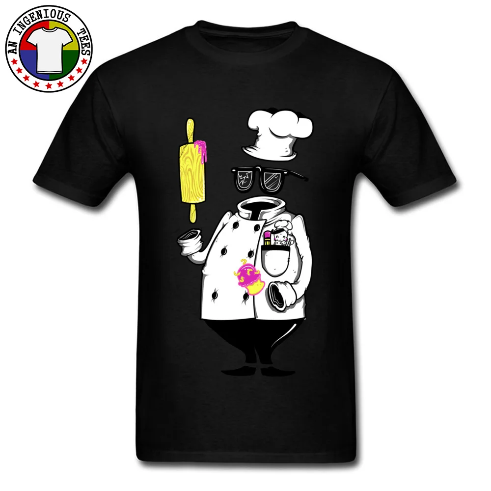 Comics invisible Baker Casual Short Sleeve Summer/Autumn Tops & Tees Prevalent Round Collar 100% Cotton Tee Shirts Man T Shirts invisible Baker black