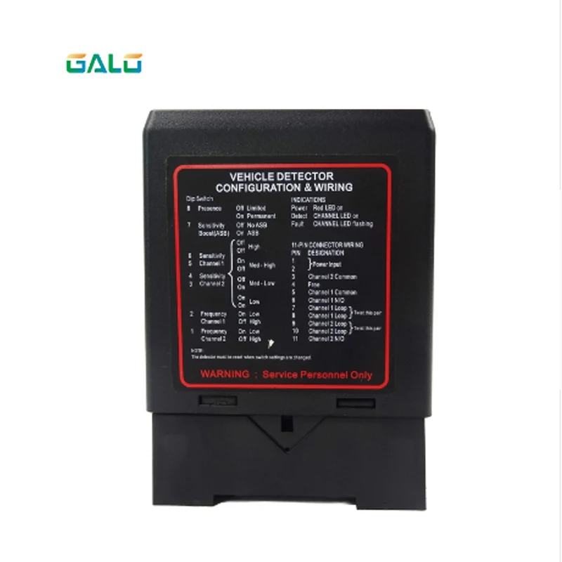 

Gate vehicle access control dual two Channel Loop Detector/Inductive Loop Parking Detectors220v 110V 24V DC 12V Dc