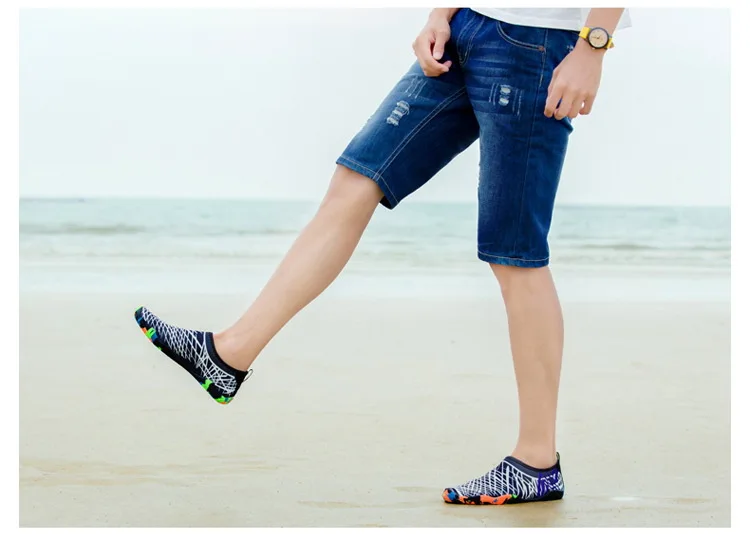 homens tênis de mergulho descalço do aqua sapatos chinelos para o mar