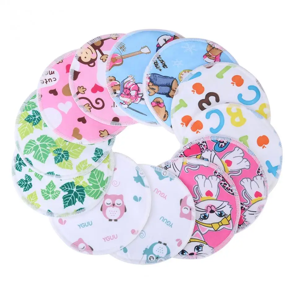 Bamboo Breast Pad Nursing Pads For Mum Waterproof Washable Feeding Pad