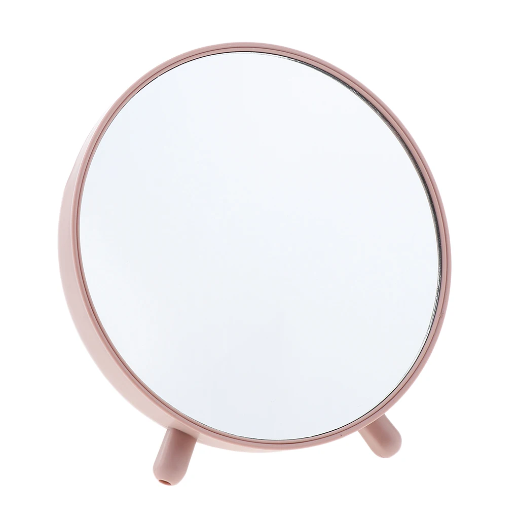 Free Standing Single Side HD Tabletop Cosmetic Desk Mirror for Makeup Beauty Shaving, Girl's Gift
