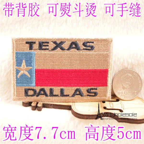 National Flags Iron Cloth Patches - USA 3