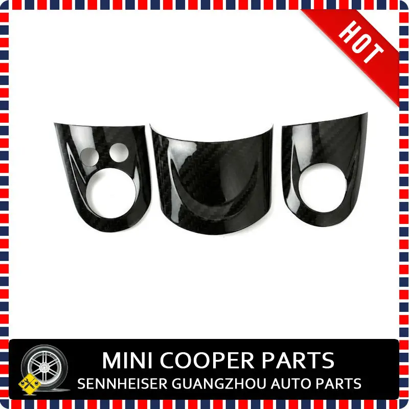 

Brand New ABS Material Carbon Fiber Style Multifunctional Steering Wheel Cover For mini cooper R60 R55 R56 R57 R58 (3 Pcs/Set)
