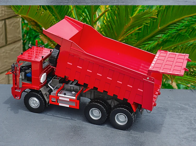 Коллекционная модель игрушки из сплава подарок 1:24 Масштаб SinoTruk HOWO 70 T сверхмощный
