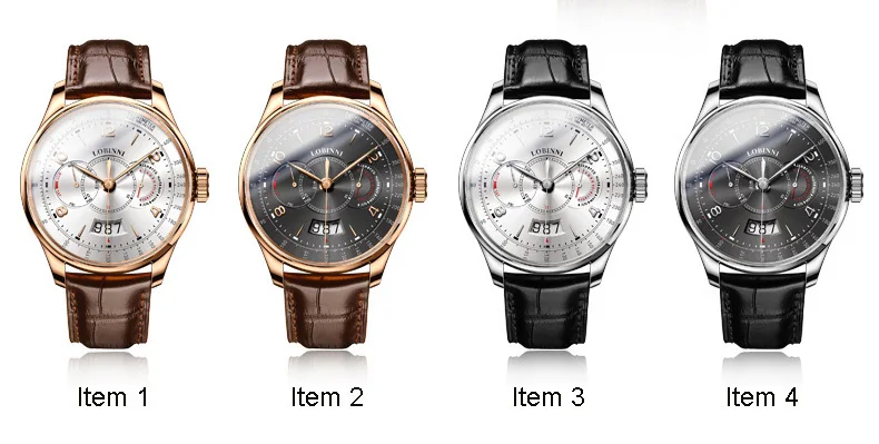 Switzerland LOBINNI, мужские часы, люксовый бренд, часы для мужчин, сапфир, relogio, Япония, 9122, Miyota, автоматический механический механизм, Мужские t L16013-1
