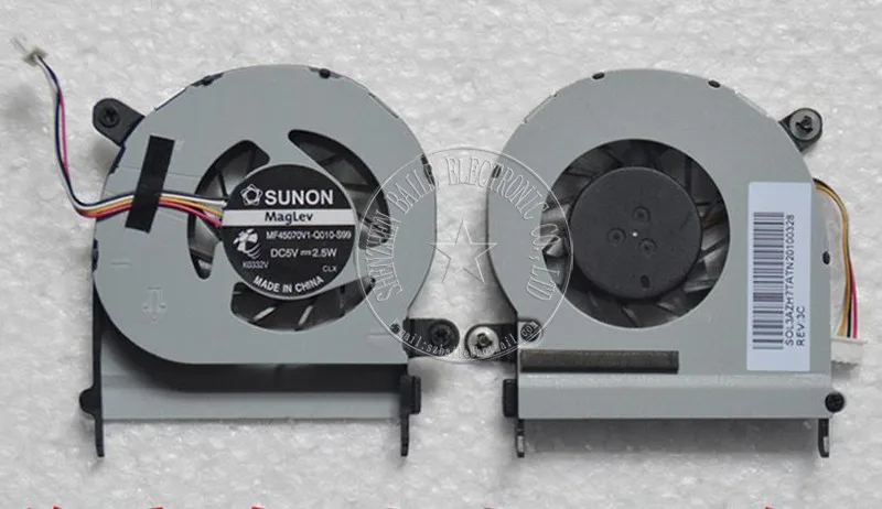 

100pcs/lot New CPU cooling fan for Acer Aspire 1410 1410t 1810 1810t 1810TZ laptop cpu cooling fan cooler MF45070V1-Q010-S99