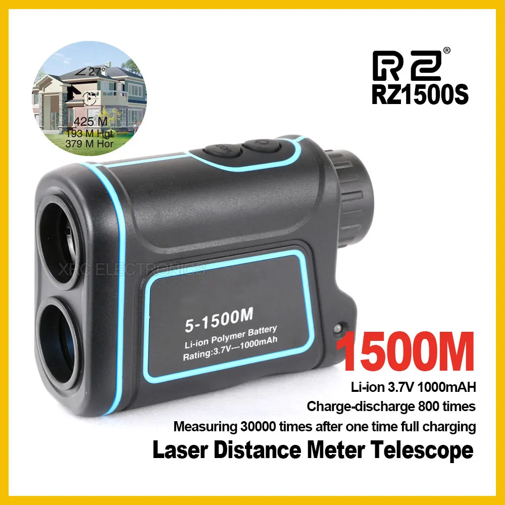 

RZ 900m 1200m 1500m golf laser rangefinder range finder roulette distance meter telescope rangefinders telemeter hunting