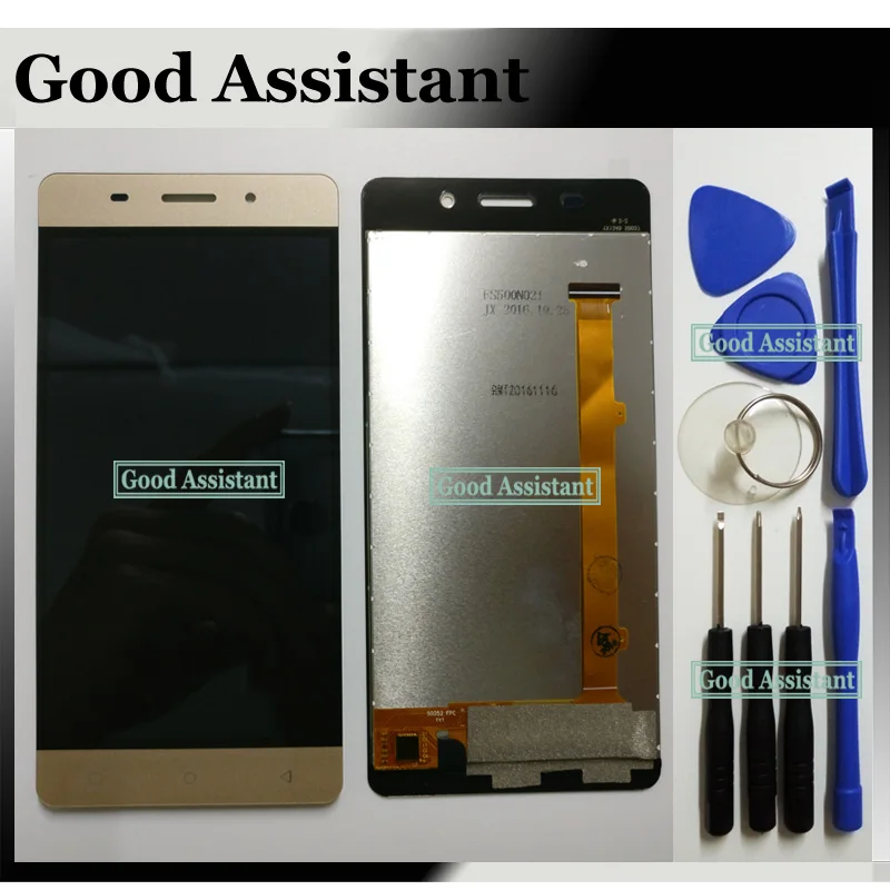 

High Quality Black/Gold For Gionee Marathon M5 Lite M5Lite Full LCD Display + Touch Screen Digitizer Assembly + Free Tools