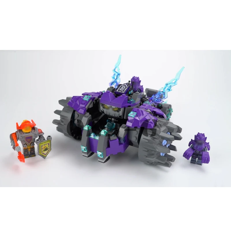 Совместимость с legoinglys nexo knights 70350 строительные блоки 14028 кирпичи три фигурки