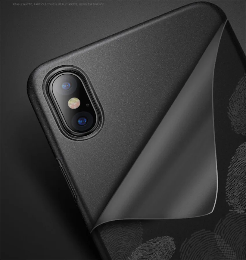 Aixuan Metal Plate Car Holder Magnetic Case for iPhone Xs Max XR X Magnet Hard Matte Case for iPhone 7 8 6 6s Plus  (5)