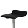 94503 Barneo N-38 Leather Kitchen Breakfast Bar Stool Swivel Bar Chair black color free shipping in Russia ► Photo 2/6