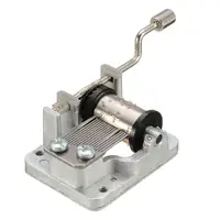 Mini Hand Cranking Music Movement DIY Music Box Decorative Collectibles Nice Gift DIY Music Box Movement Handcraft 2