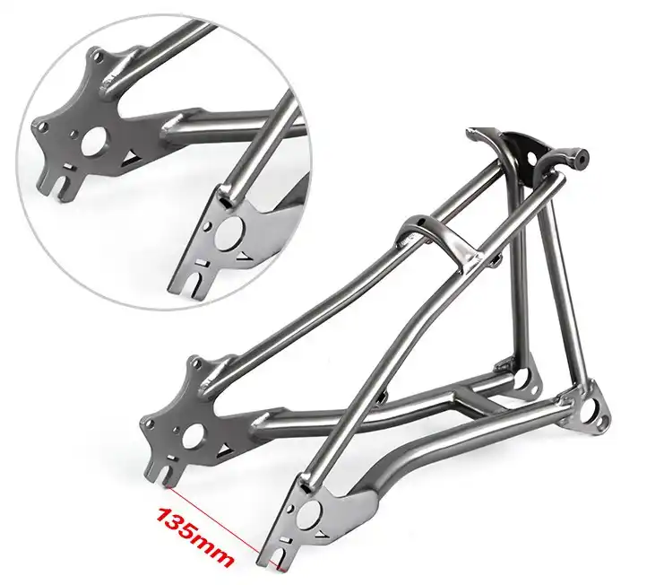 brompton titanium rear frame