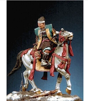 Assembly Scale 1 32 54mm Japanese Sengoku warrior Masanori Fukushima 54mm Resin Models WWII