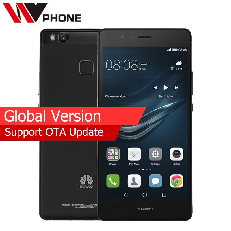 Huawei P9 Lite global version VNS L22 4G LTE Mobile Phone Octa Core 2G RAM 16G ROM 5.2" 1080P Fringerprint 8.0MP 13.0MP