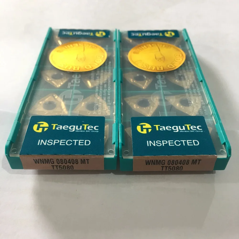 WNMG080408 MT TT5080 100% оригинал TAEGUTEC твердосплавная вставка с лучшим качеством 10 шт./лот