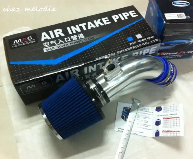 AIR INTAKE aluminium pipes KIT+AIR FILTER for Lexus GS350/IS250/IS300