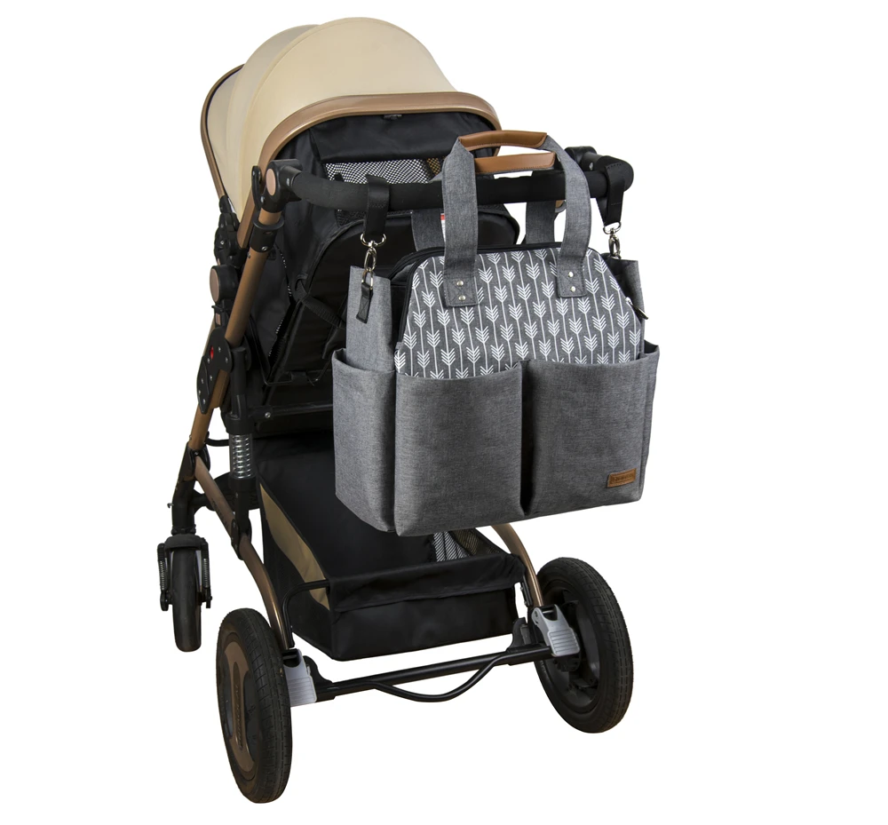 Baby Travel Changing diaper tote fashion mummy maternity nappy bag organizer stroller messenger s hands for moms 2019 New